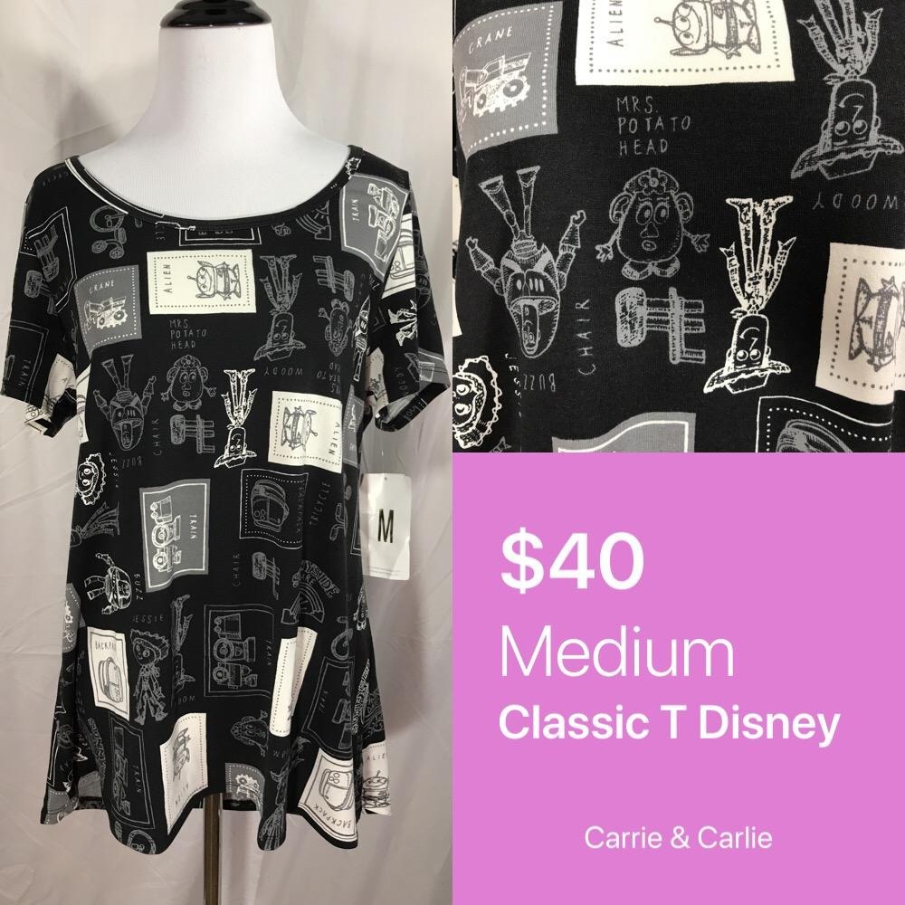 LuLaRoe Disney Pixar Toy Story Classic T NWT